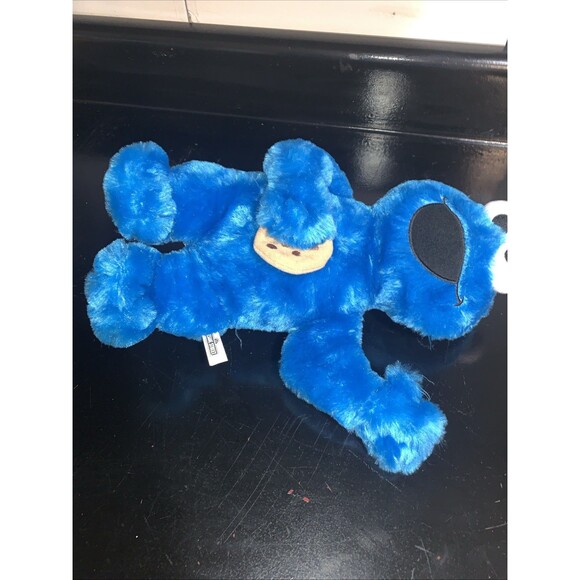 Used Sesame Street Cookie Monster  Plush Blue Soft Toy 13 Inches Tall - Picture 5 of 10